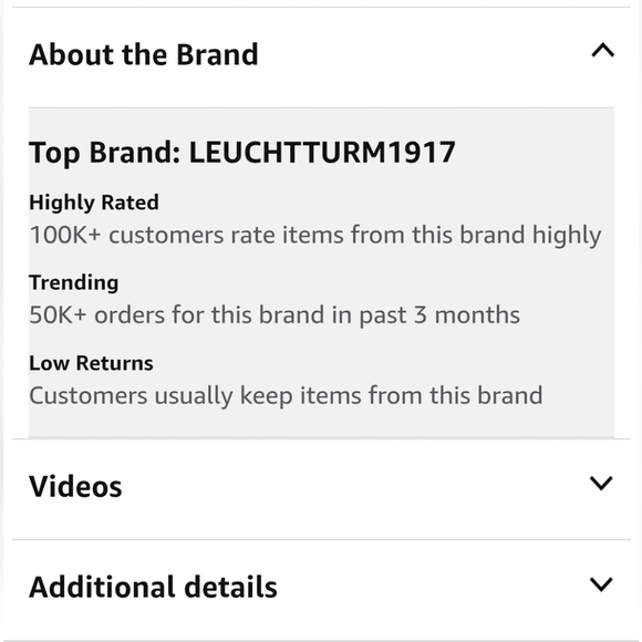 ❤️BUY 5 GET 3 FREE Leuchtturm1917 Spice Brown Gel Pen, Retail Price $28.50 - Picture 6 of 9